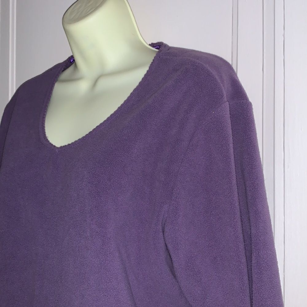 Knit-Knit Purplefleeceloungeoutfit View 2
